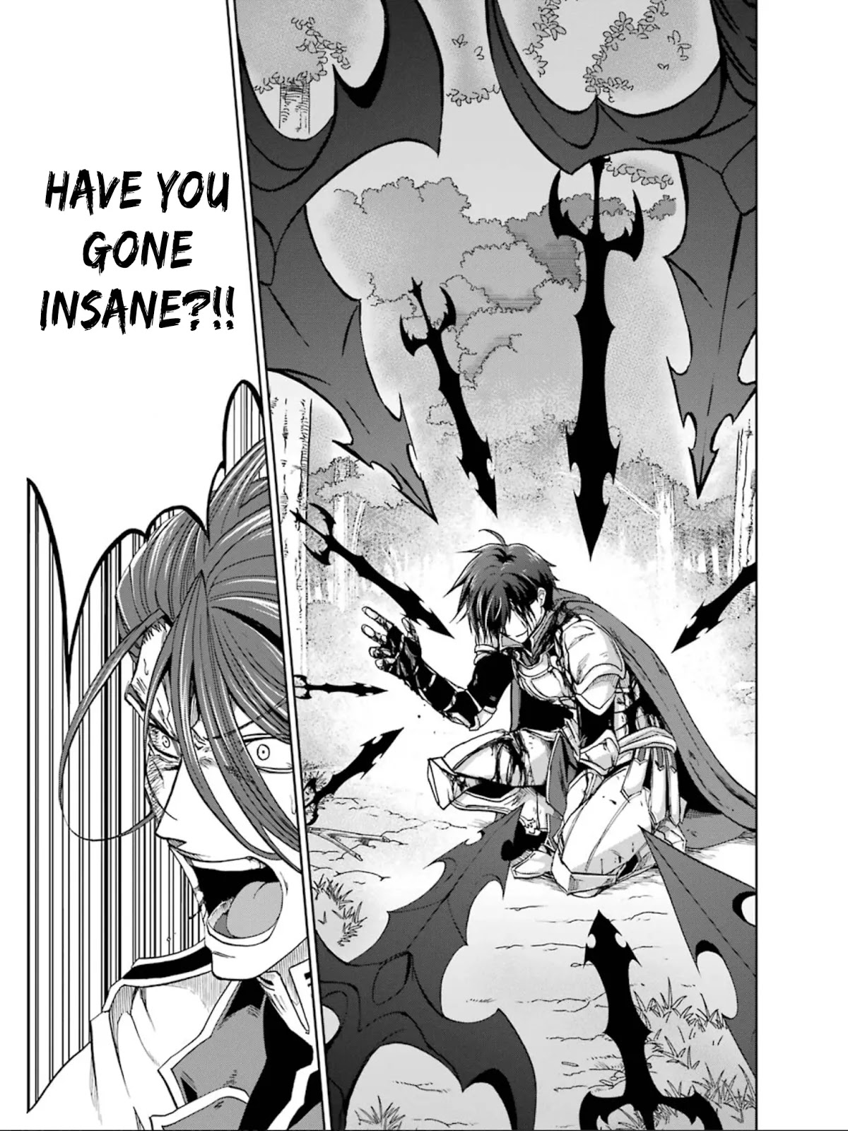 Ankoku Kishi no Ore desu Ga Saikyou no Seikishi wo Mezashimasu Chapter 9 page 19 - Chapter 9: Attack -A Greater Threat-