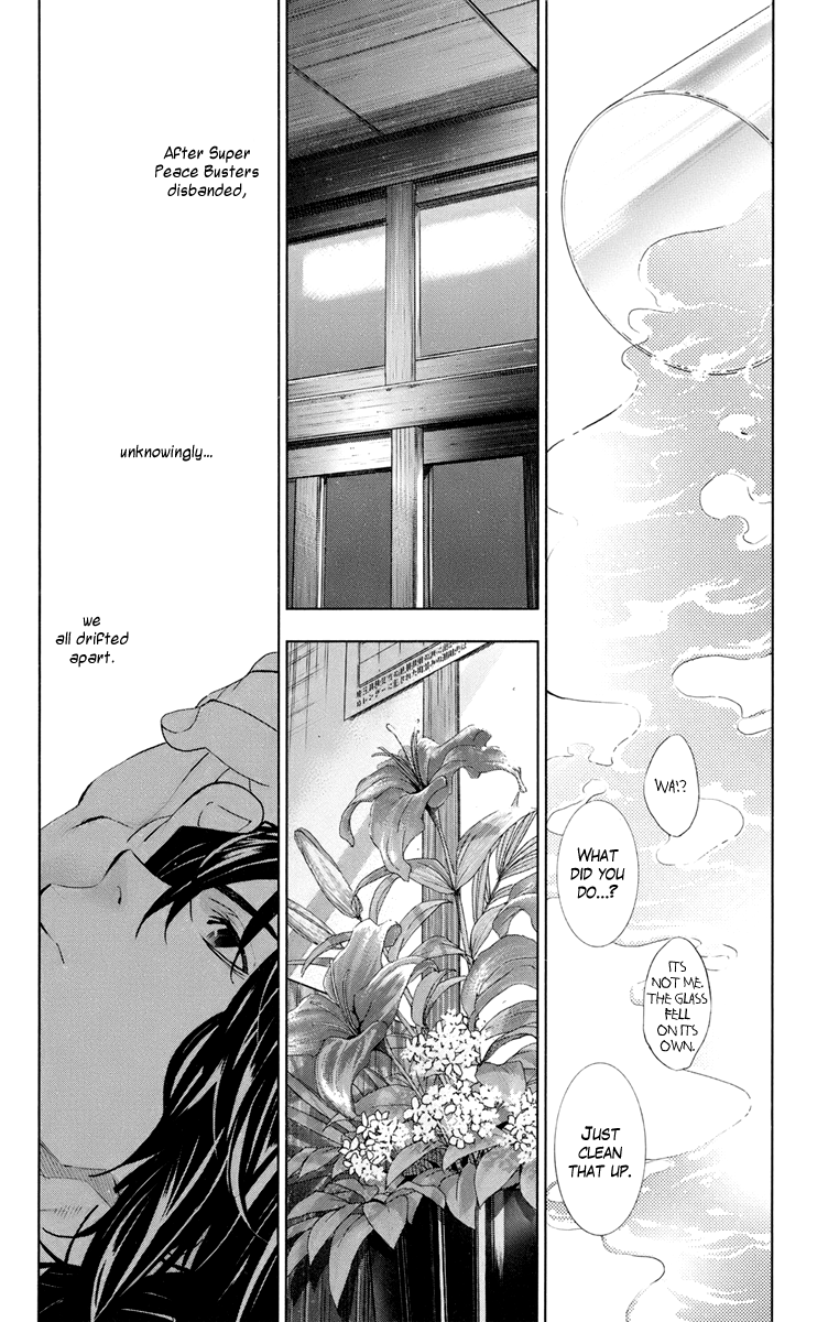 Ano Hi Mita Hana no Namae o Bokutachi wa Mada Shiranai. Chapter 1 page 60 - Chapter 1