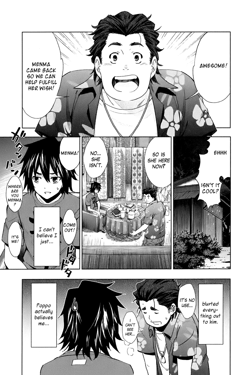 Ano Hi Mita Hana no Namae o Bokutachi wa Mada Shiranai. Chapter 1 page 69 - Chapter 1