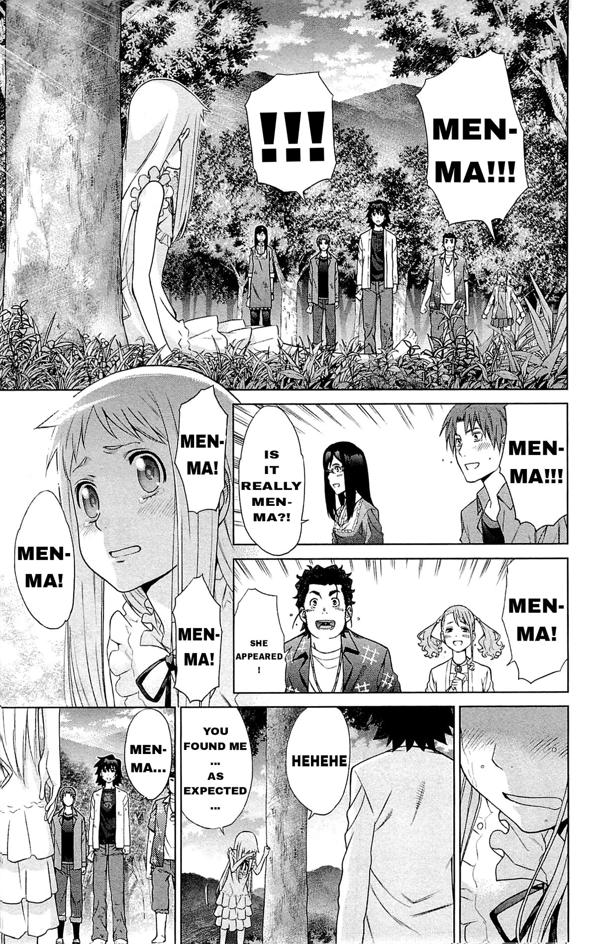 Ano Hi Mita Hana no Namae o Bokutachi wa Mada Shiranai. Chapter 13 page 30 - Chapter 13: The Flower that Bloomed that Summer [END]