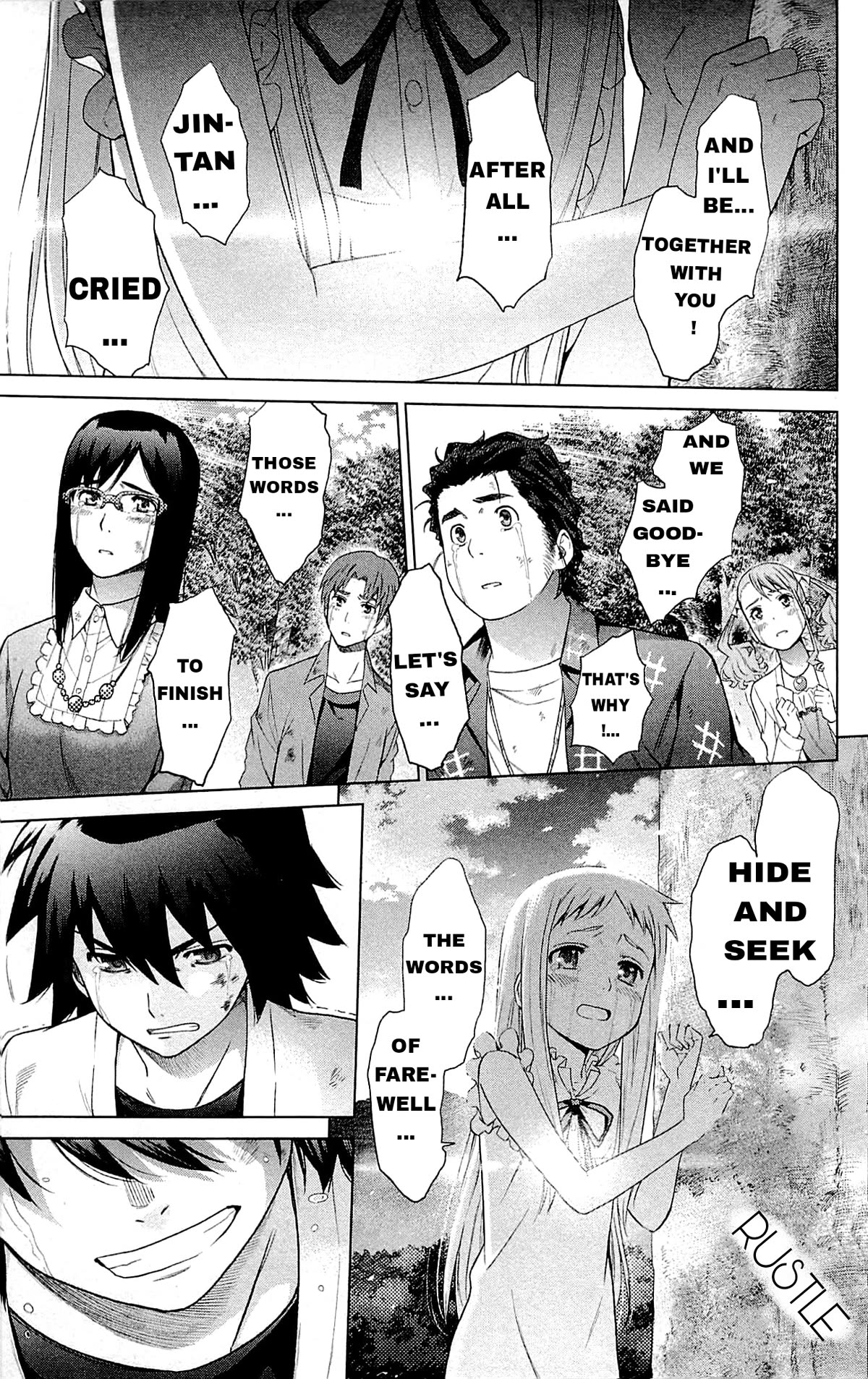 Ano Hi Mita Hana no Namae o Bokutachi wa Mada Shiranai. Chapter 13 page 34 - Chapter 13: The Flower that Bloomed that Summer [END]