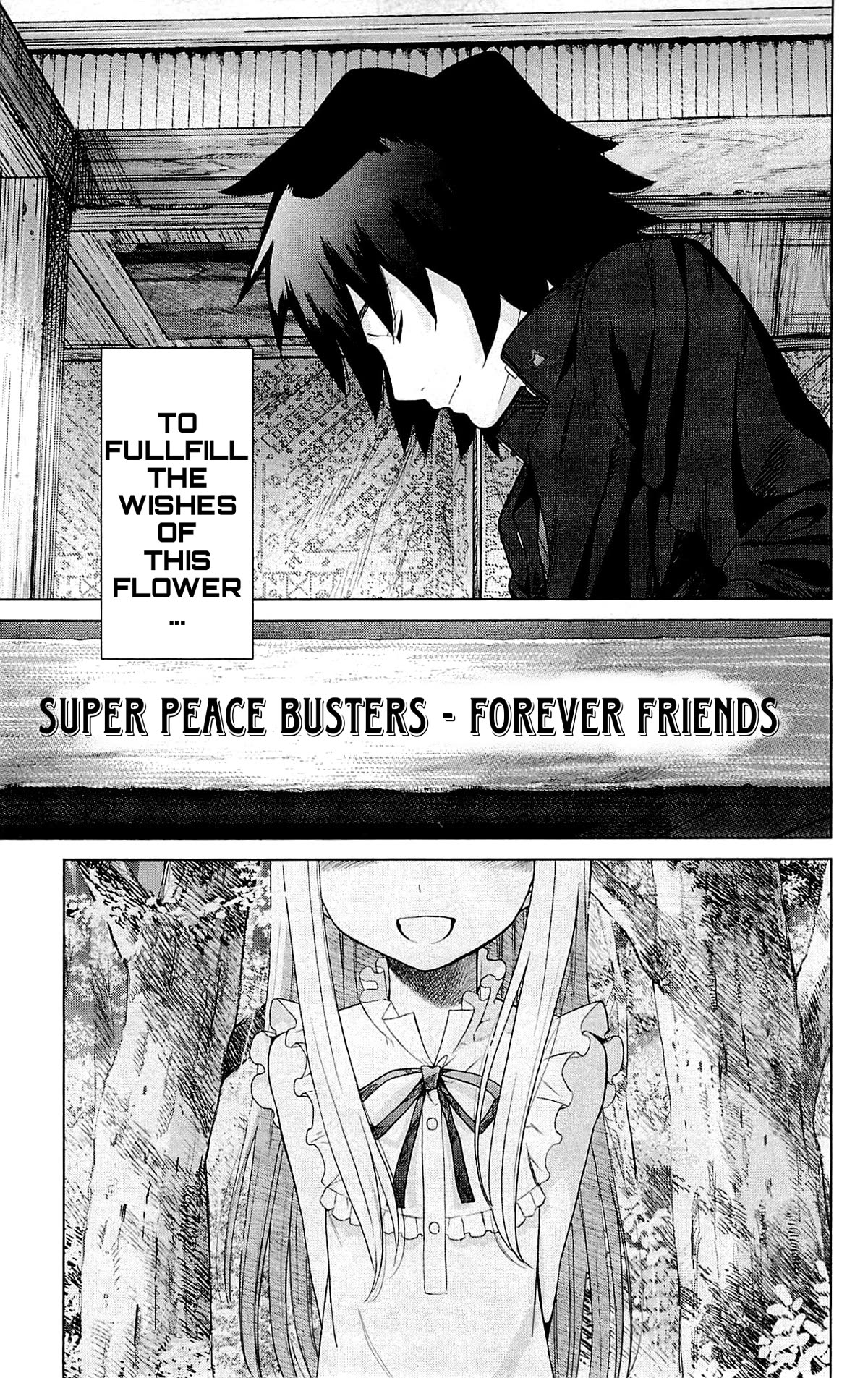 Ano Hi Mita Hana no Namae o Bokutachi wa Mada Shiranai. Chapter 13 page 44 - Chapter 13: The Flower that Bloomed that Summer [END]