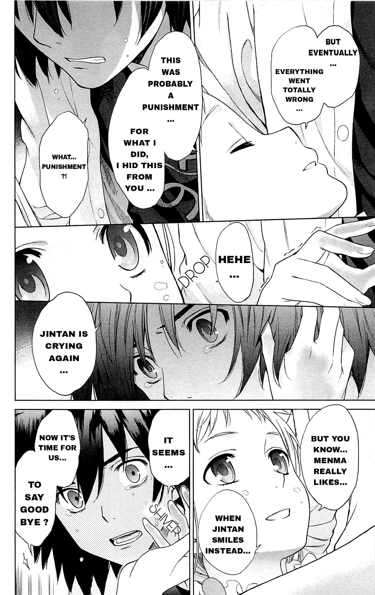 Ano Hi Mita Hana no Namae o Bokutachi wa Mada Shiranai. Chapter 13 page 6 - Chapter 13: The Flower that Bloomed that Summer [END]