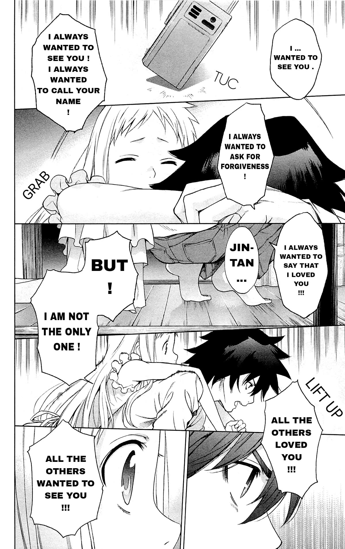 Ano Hi Mita Hana no Namae o Bokutachi wa Mada Shiranai. Chapter 13 page 8 - Chapter 13: The Flower that Bloomed that Summer [END]