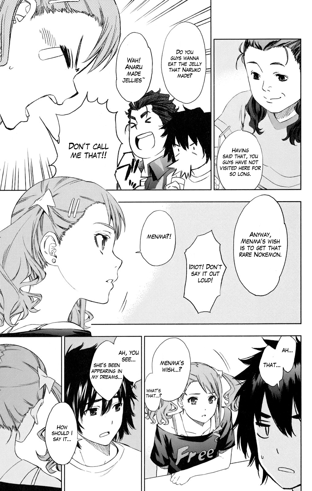 Ano Hi Mita Hana no Namae o Bokutachi wa Mada Shiranai. Chapter 2 page 25 - Chapter 2