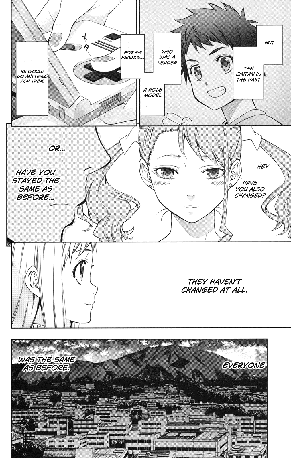 Ano Hi Mita Hana no Namae o Bokutachi wa Mada Shiranai. Chapter 2 page 32 - Chapter 2