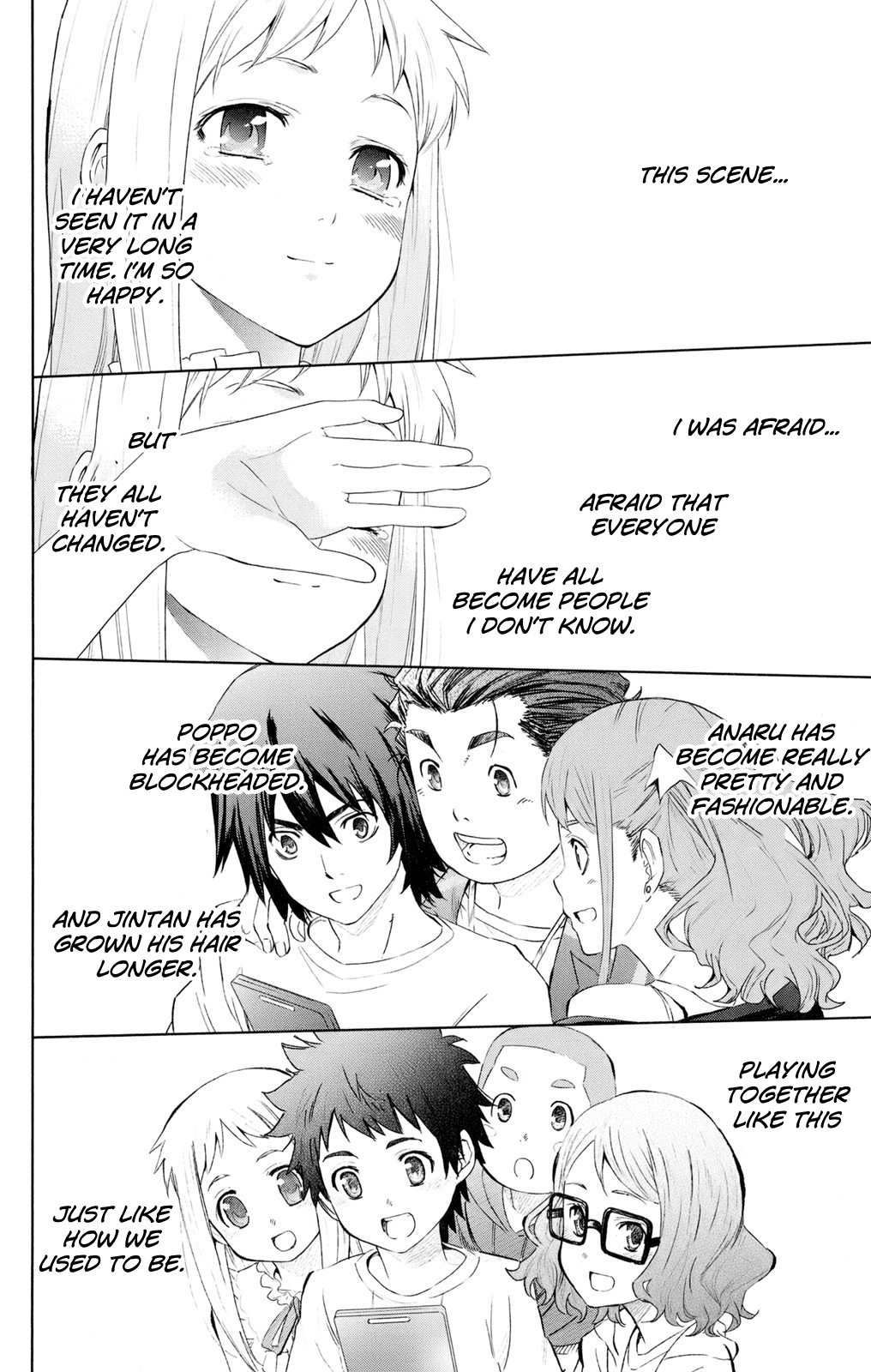 Ano Hi Mita Hana no Namae o Bokutachi wa Mada Shiranai. Chapter 2 page 36 - Chapter 2