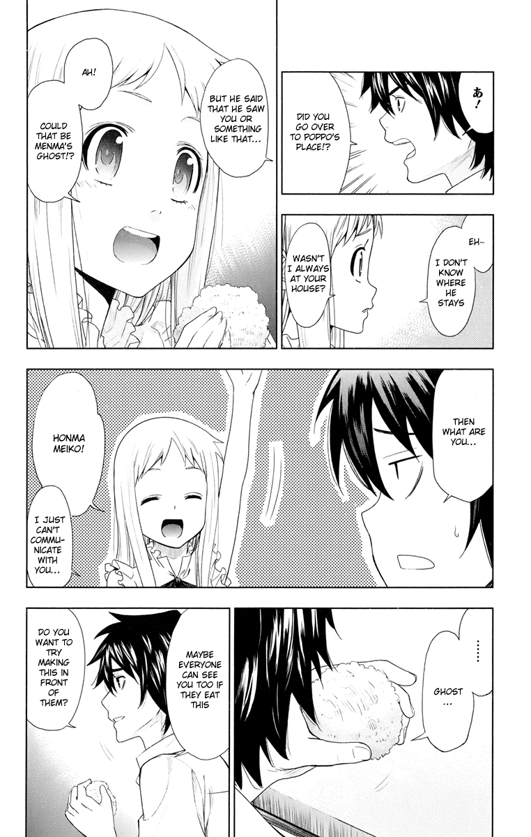 Ano Hi Mita Hana no Namae o Bokutachi wa Mada Shiranai. Chapter 3 page 24 - Chapter 3