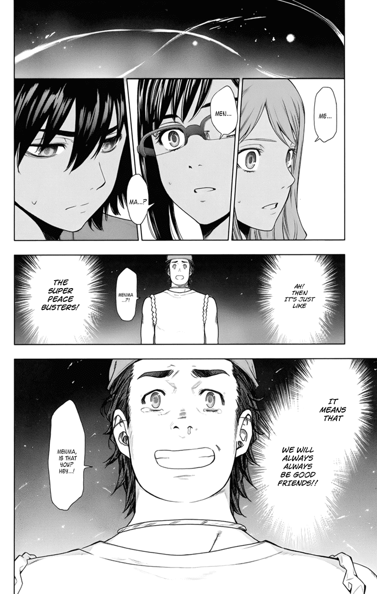 Ano Hi Mita Hana no Namae o Bokutachi wa Mada Shiranai. Chapter 4 page 43 - Chapter 4