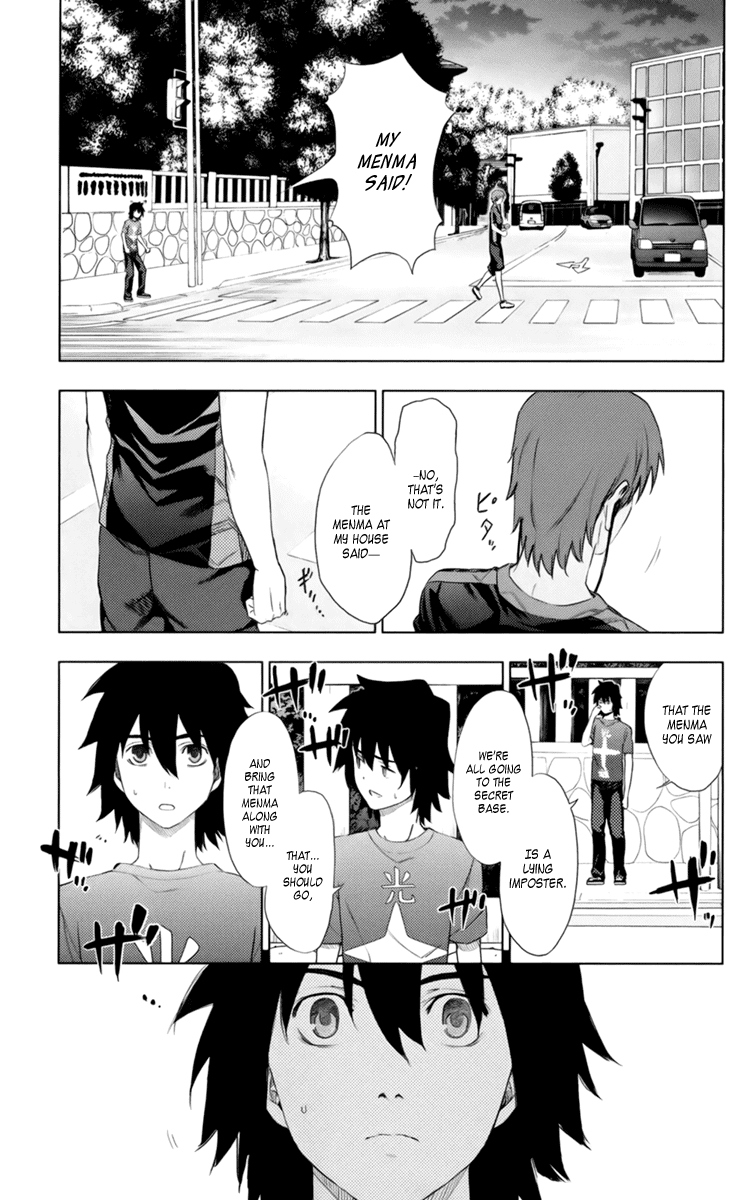 Ano Hi Mita Hana no Namae o Bokutachi wa Mada Shiranai. Chapter 5 page 38 - Chapter 5
