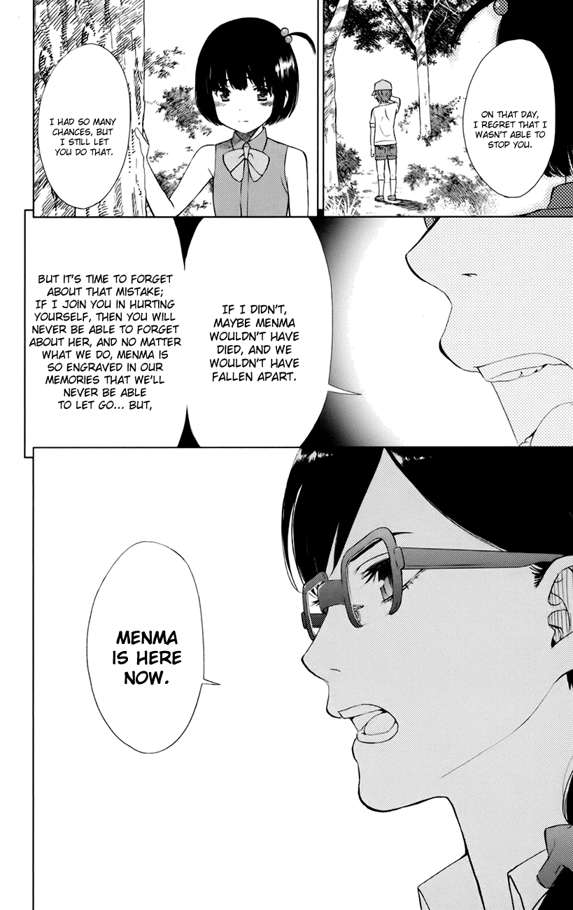 Ano Hi Mita Hana no Namae o Bokutachi wa Mada Shiranai. Chapter 6 page 33 - Chapter 6