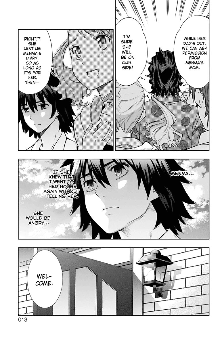 Ano Hi Mita Hana no Namae o Bokutachi wa Mada Shiranai. Chapter 9 page 12 - Chapter 9