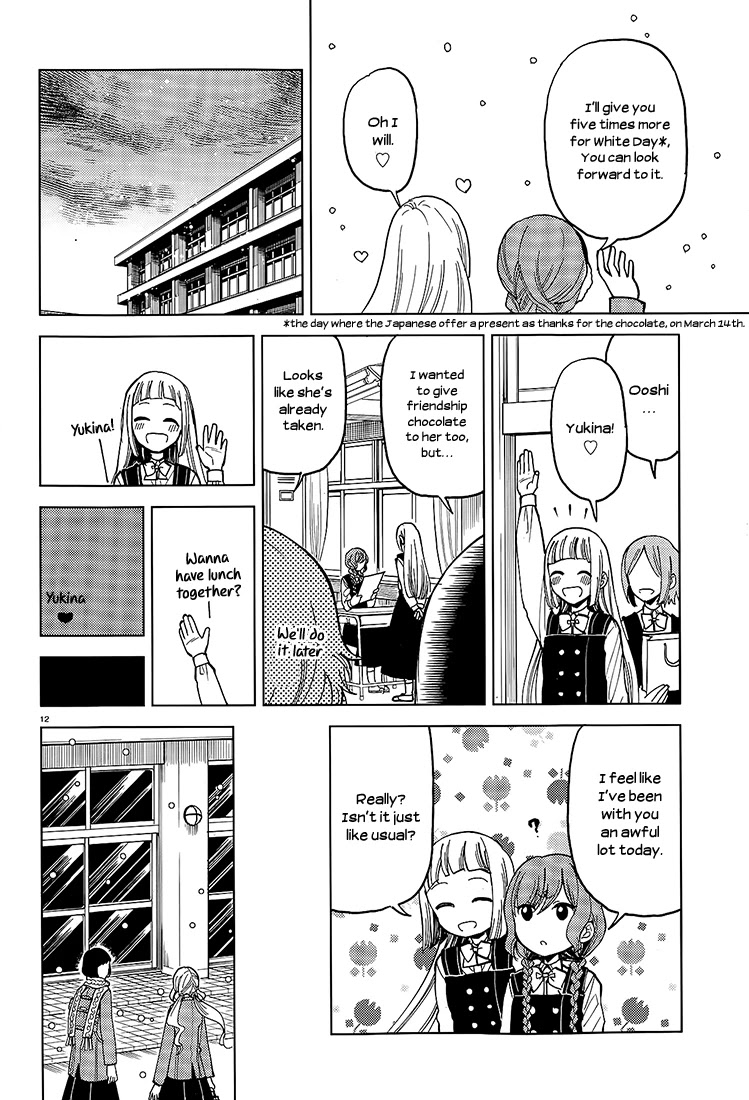 Ano Ko ni Kiss to Shirayuri wo Chapter 15.5 page 11 - Chapter 15.5: Hello to Saint Valentine