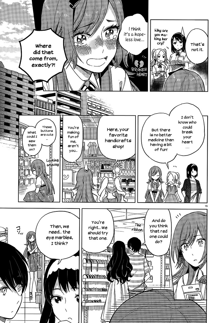 Ano Ko ni Kiss to Shirayuri wo Chapter 18 page 15 - Chapter 18: The Girl in the Back