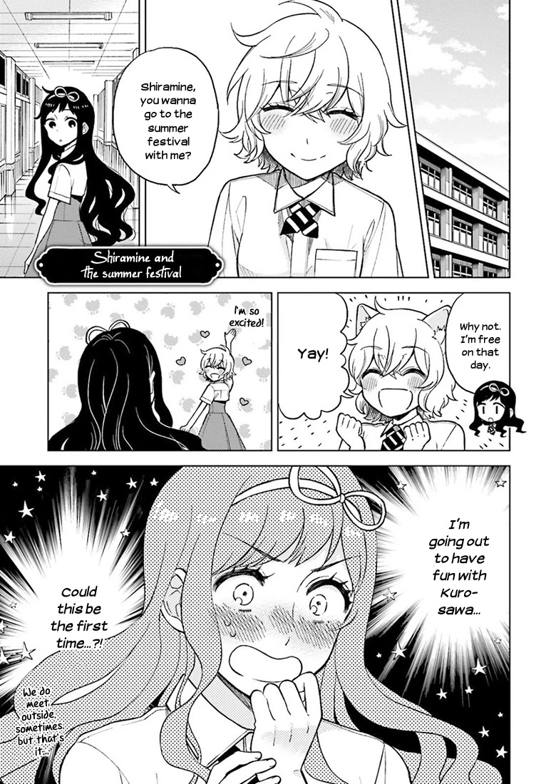 Ano Ko ni Kiss to Shirayuri wo Chapter 19.5 page 2 - Chapter 19.5: Shiramine and the Summer Festival