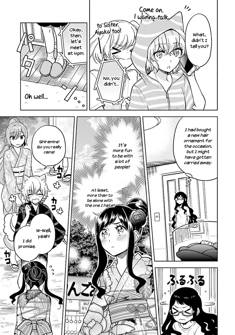 Ano Ko ni Kiss to Shirayuri wo Chapter 19.5 page 4 - Chapter 19.5: Shiramine and the Summer Festival