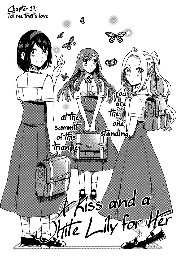 Ano Ko ni Kiss to Shirayuri wo Chapter 19 page 2 - Chapter 19: Tell Me That's Love