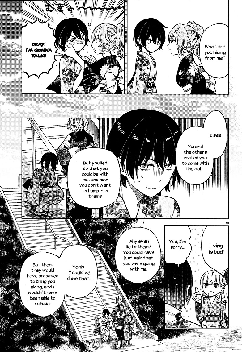 Ano Ko ni Kiss to Shirayuri wo Chapter 20 page 13 - Chapter 20: Before and After Summer