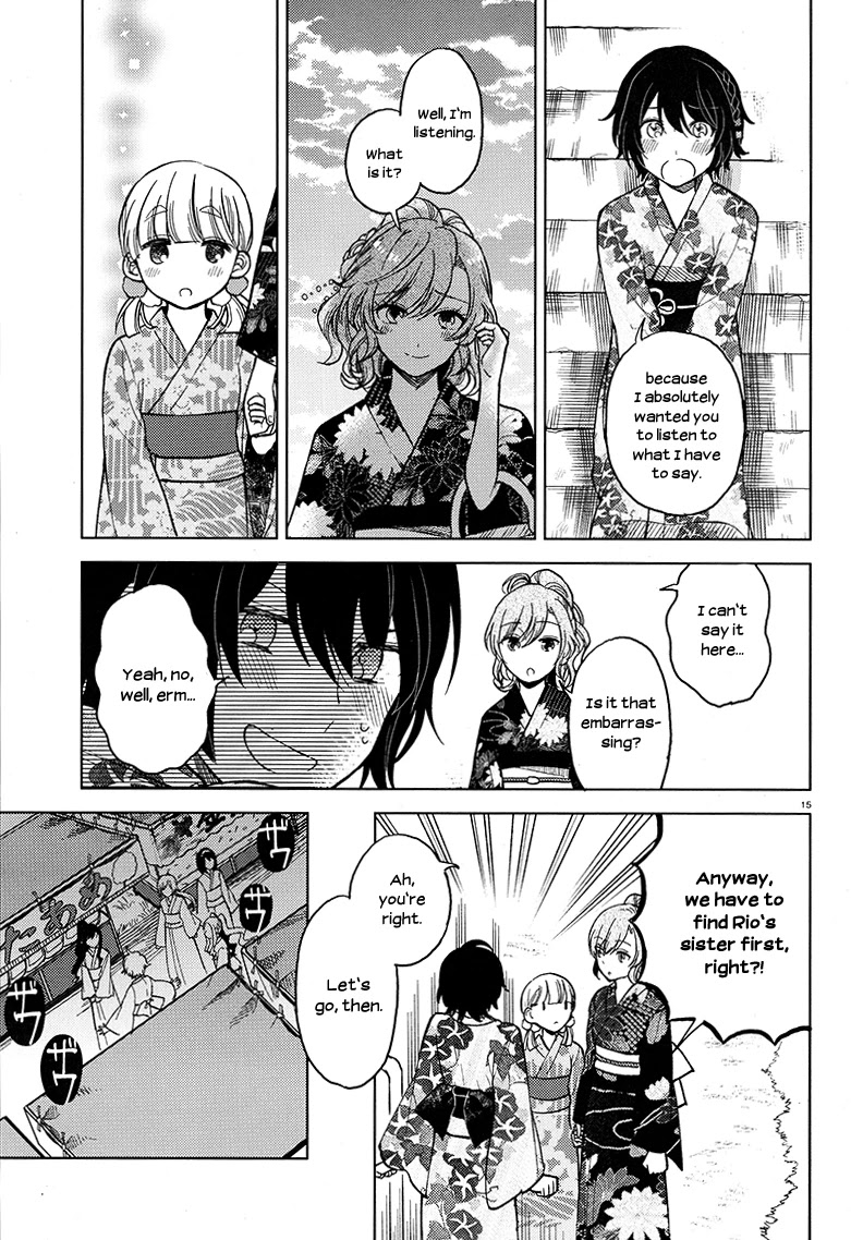 Ano Ko ni Kiss to Shirayuri wo Chapter 20 page 15 - Chapter 20: Before and After Summer