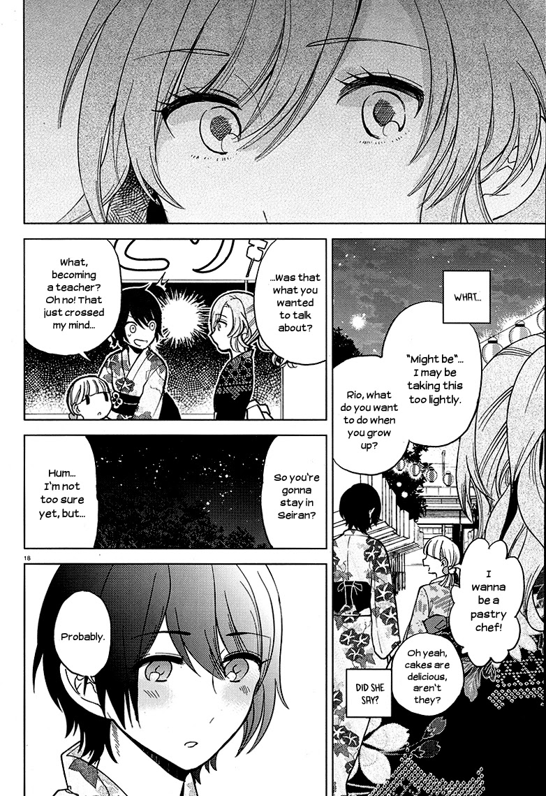 Ano Ko ni Kiss to Shirayuri wo Chapter 20 page 18 - Chapter 20: Before and After Summer