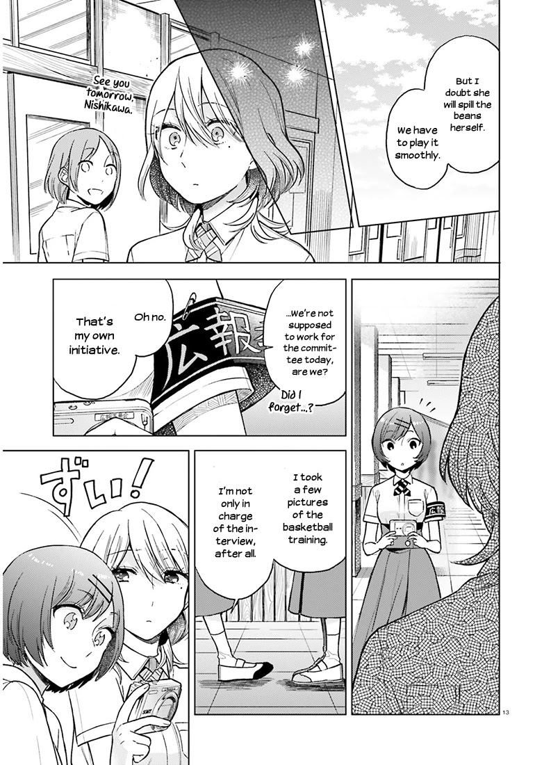 Ano Ko ni Kiss to Shirayuri wo Chapter 21 page 13 - Chapter 21: The Strange Disappearance of Shiramine Ayaka