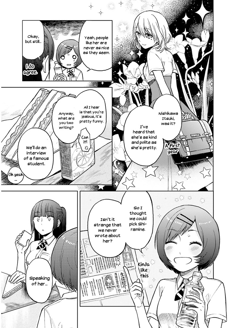 Ano Ko ni Kiss to Shirayuri wo Chapter 21 page 7 - Chapter 21: The Strange Disappearance of Shiramine Ayaka