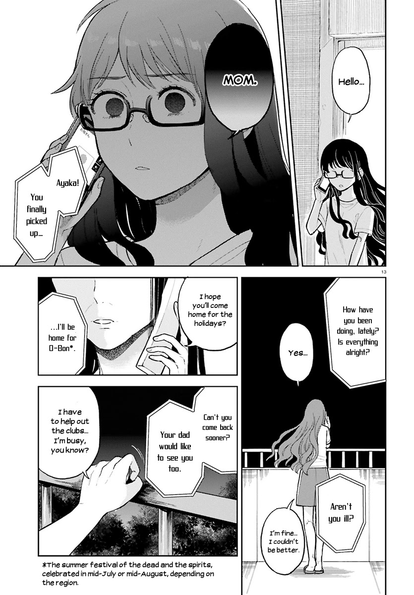 Ano Ko ni Kiss to Shirayuri wo Chapter 22 page 14 - Chapter 22: Surely, We'll See the Faraway Blue