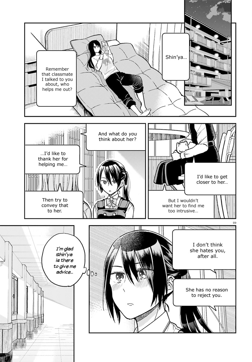 Ano Ko ni Kiss to Shirayuri wo Chapter 28 page 10 - Chapter 28: The Colour of her Heart