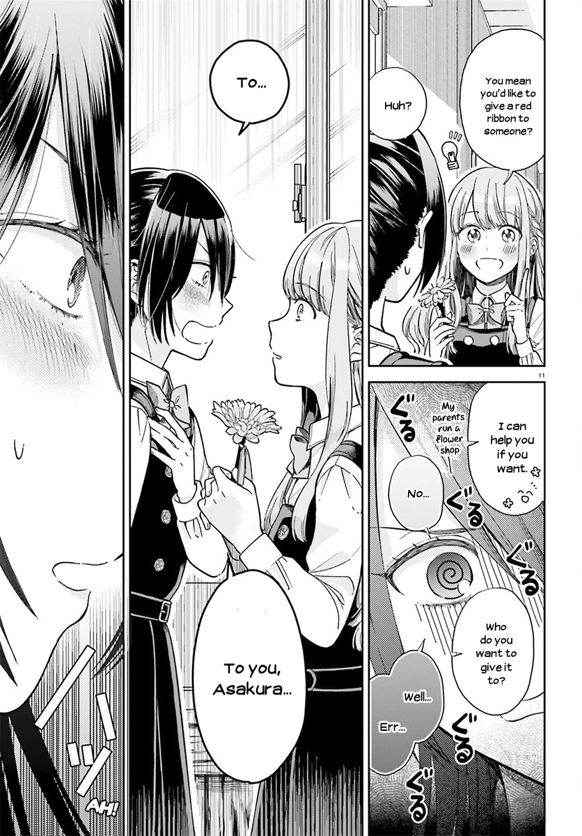 Ano Ko ni Kiss to Shirayuri wo Chapter 28 page 12 - Chapter 28: The Colour of her Heart