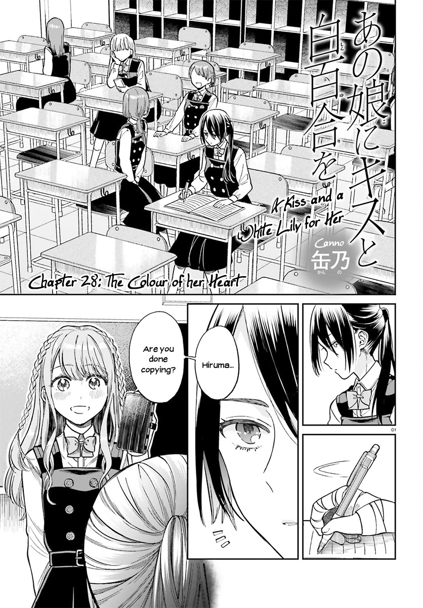 Ano Ko ni Kiss to Shirayuri wo Chapter 28 page 2 - Chapter 28: The Colour of her Heart