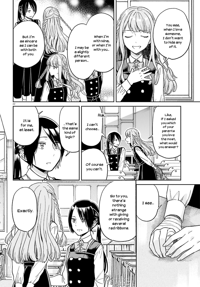 Ano Ko ni Kiss to Shirayuri wo Chapter 28 page 23 - Chapter 28: The Colour of her Heart