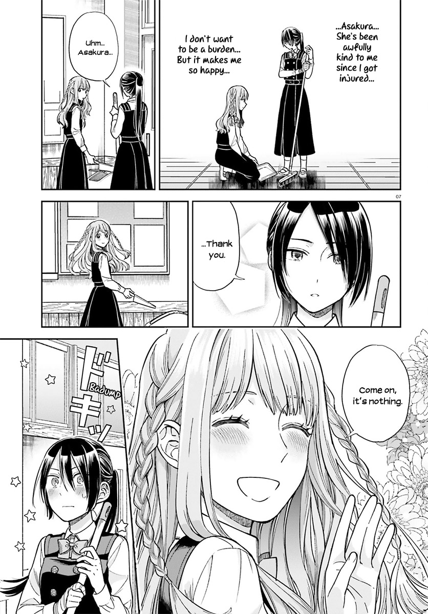 Ano Ko ni Kiss to Shirayuri wo Chapter 28 page 8 - Chapter 28: The Colour of her Heart