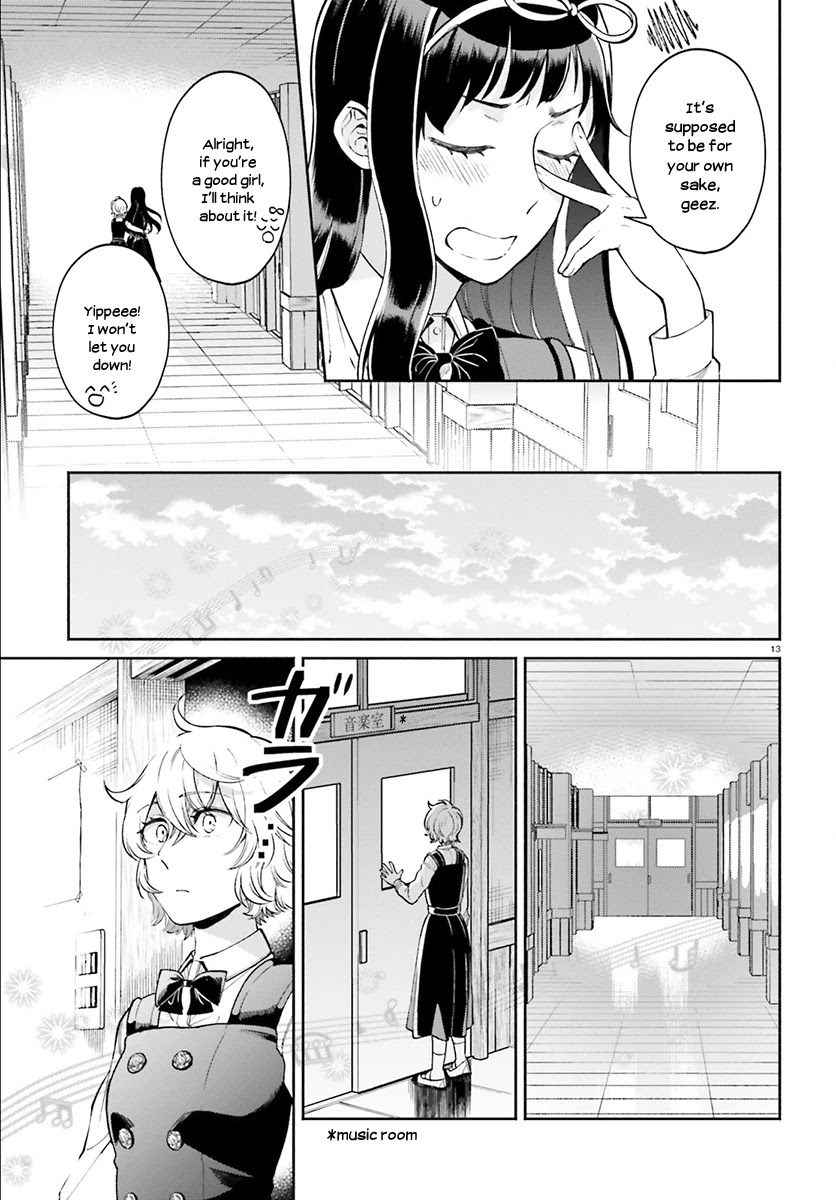 Ano Ko ni Kiss to Shirayuri wo Chapter 31 page 13 - Chapter 31: The Girl on the Deserted Island