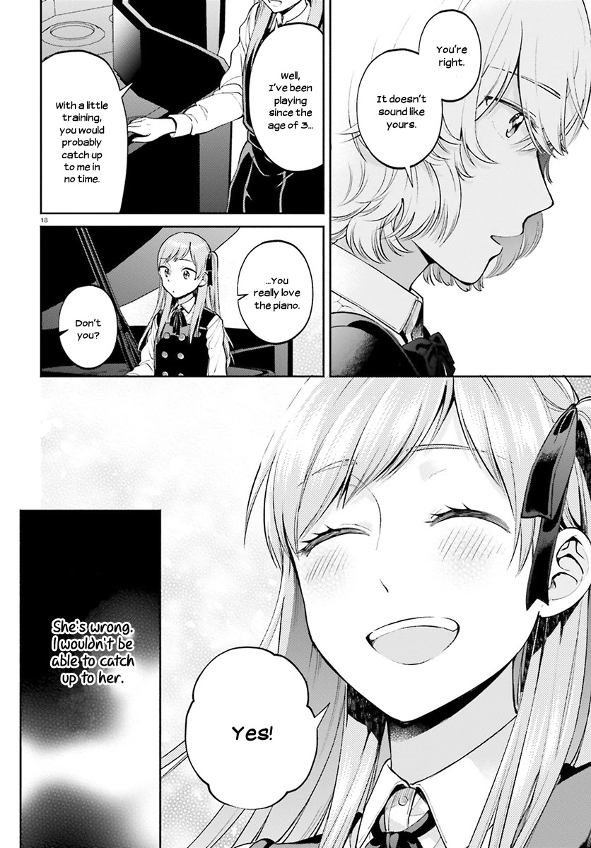 Ano Ko ni Kiss to Shirayuri wo Chapter 31 page 18 - Chapter 31: The Girl on the Deserted Island