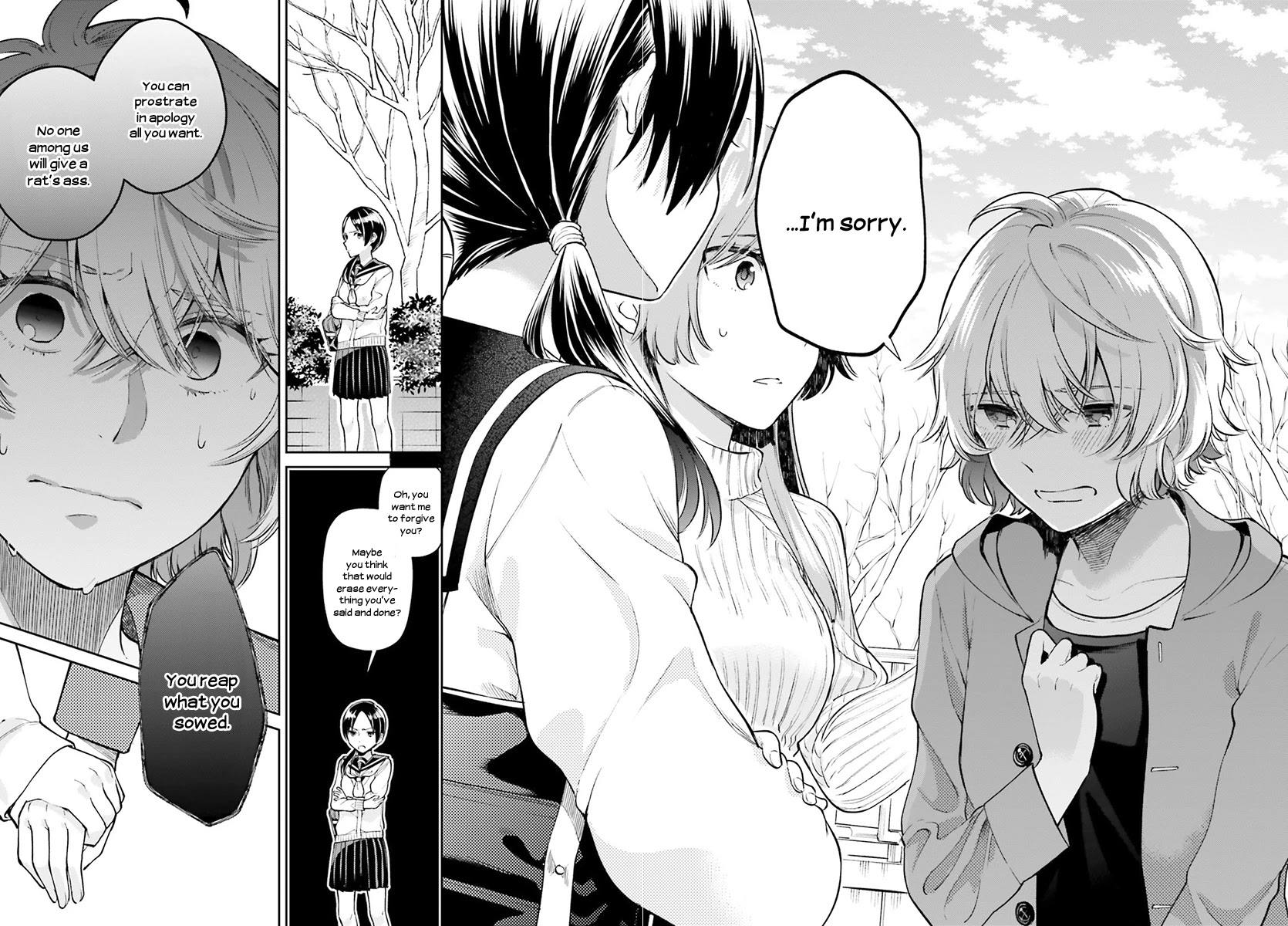 Ano Ko ni Kiss to Shirayuri wo Chapter 32 page 17 - Chapter 32: Farewell, Deep of the Night