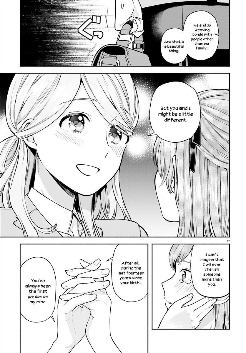Ano Ko ni Kiss to Shirayuri wo Chapter 34 page 27 - Chapter 34: Sweet Home