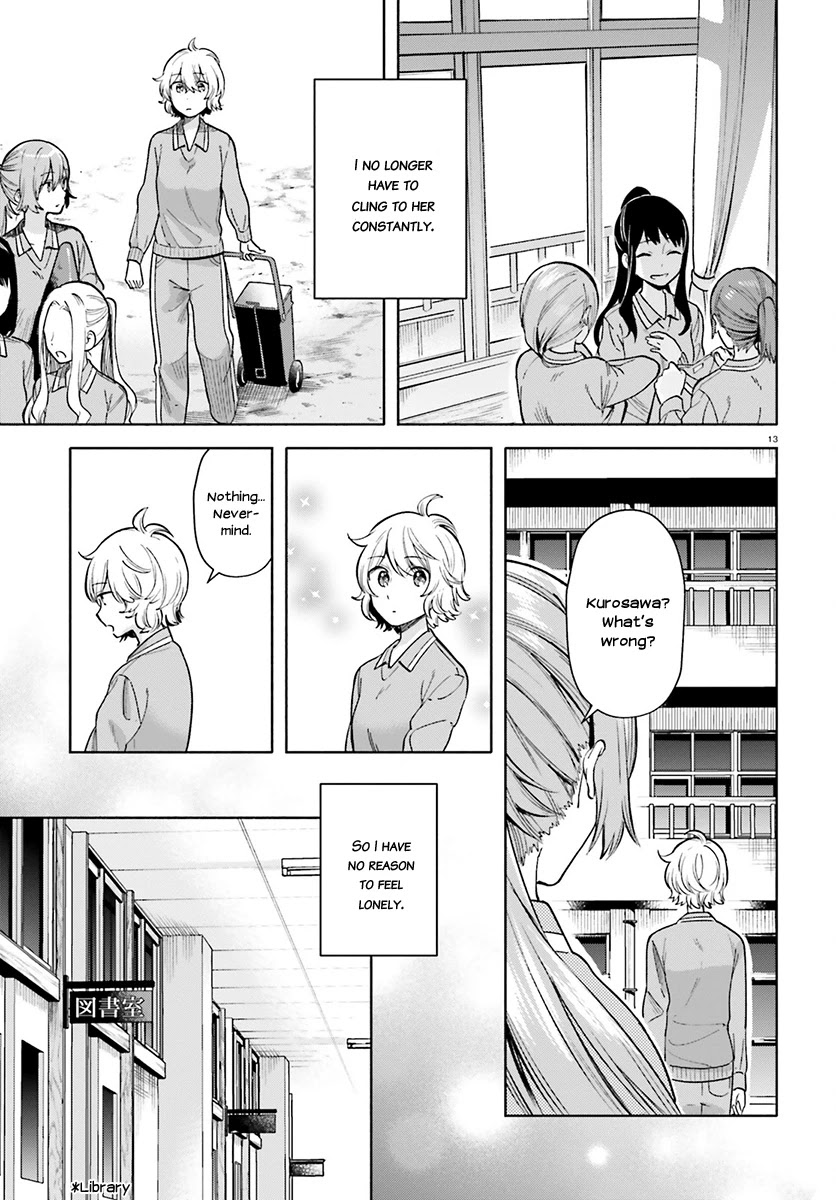 Ano Ko ni Kiss to Shirayuri wo Chapter 36 page 13 - Chapter 36: Like Eyelids Opening