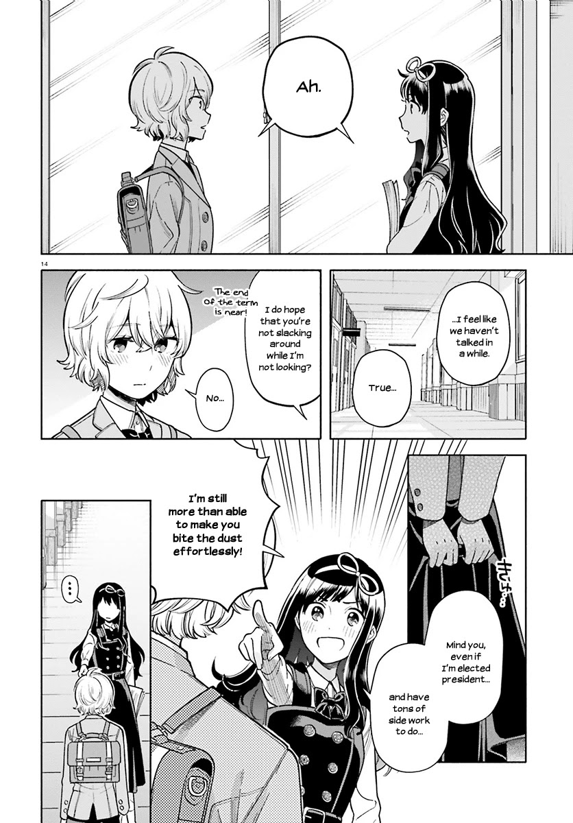 Ano Ko ni Kiss to Shirayuri wo Chapter 36 page 14 - Chapter 36: Like Eyelids Opening