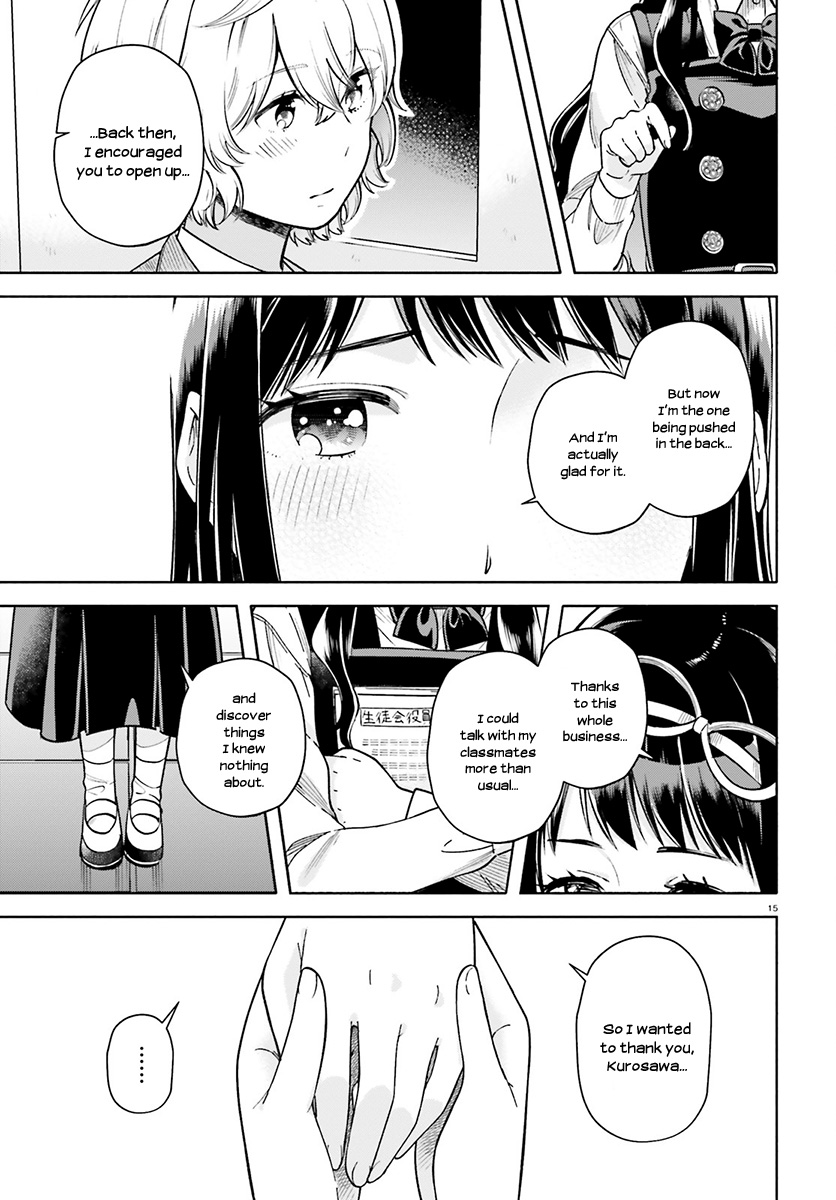 Ano Ko ni Kiss to Shirayuri wo Chapter 36 page 15 - Chapter 36: Like Eyelids Opening