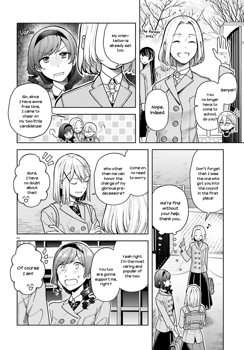 Ano Ko ni Kiss to Shirayuri wo Chapter 38 page 10 - Chapter 38: Seiran High Student Council Elections