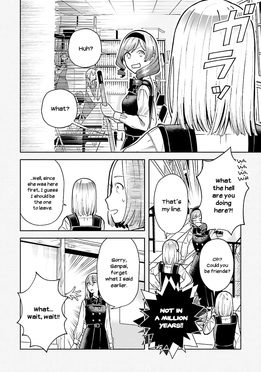 Ano Ko ni Kiss to Shirayuri wo Chapter 40.1 page 6 - Chapter 40.1: Omake: Student Council - Prelude