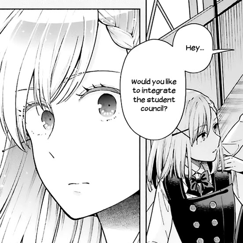 Ano Ko ni Kiss to Shirayuri wo Chapter 40.1: Omake: Student Council - Prelude cover