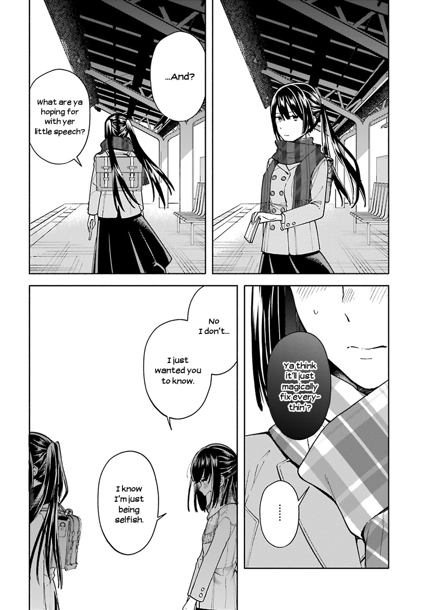 Ano Ko ni Kiss to Shirayuri wo Chapter 42 page 28 - Chapter 42: As Long as the Tail Lights Glow