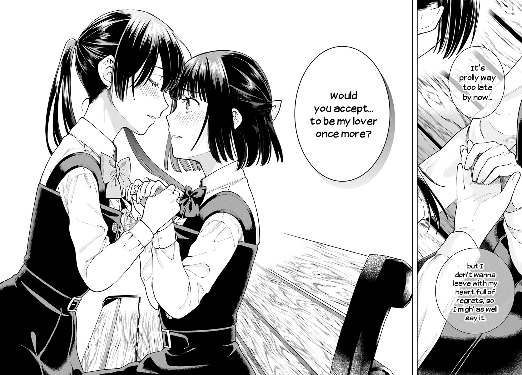 Ano Ko ni Kiss to Shirayuri wo Chapter 45 page 27 - Chapter 45: Plum Blossom