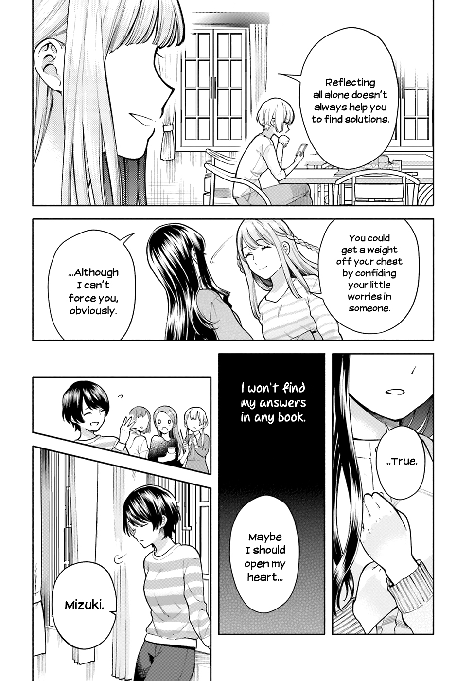 Ano Ko ni Kiss to Shirayuri wo Chapter 46 page 13 - Chapter 46: Shiramine and Kurosawa