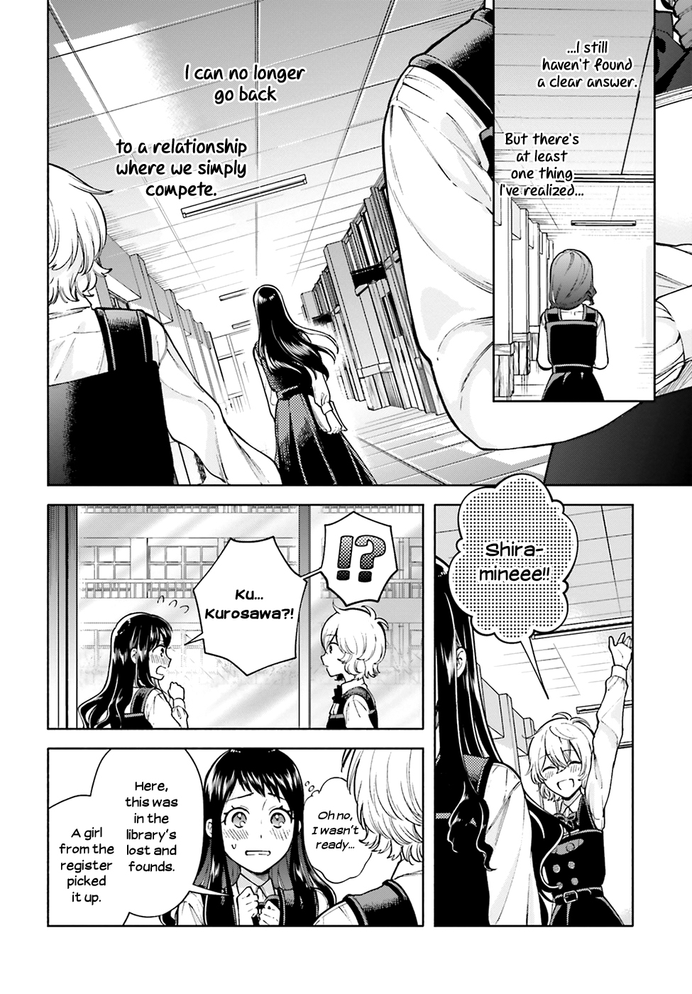 Ano Ko ni Kiss to Shirayuri wo Chapter 46 page 25 - Chapter 46: Shiramine and Kurosawa