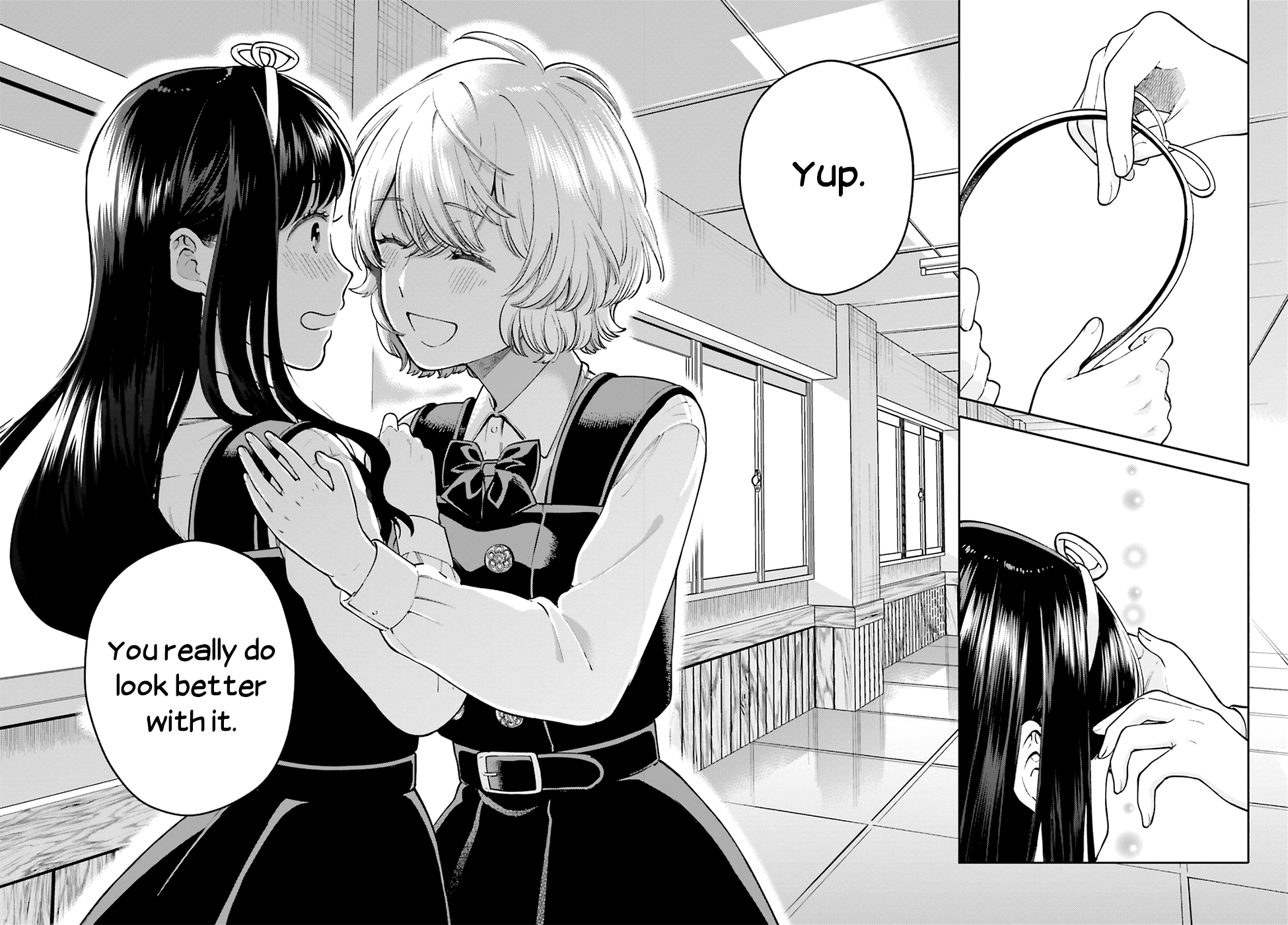 Ano Ko ni Kiss to Shirayuri wo Chapter 46 page 27 - Chapter 46: Shiramine and Kurosawa