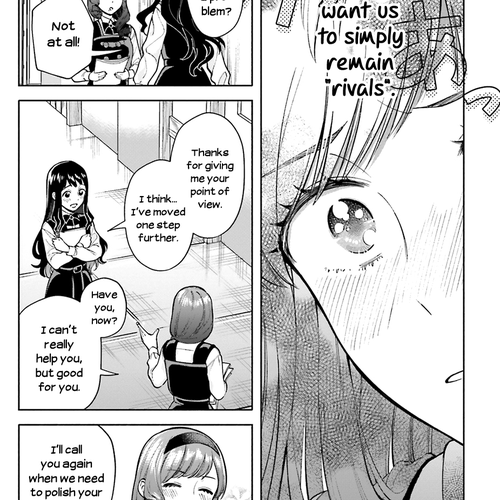 Ano Ko ni Kiss to Shirayuri wo Chapter 46: Shiramine and Kurosawa cover