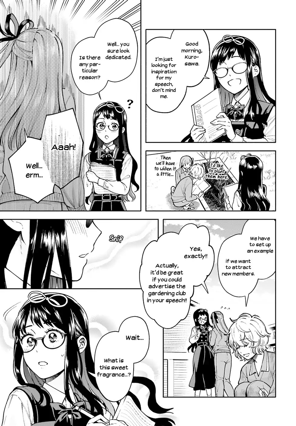 Ano Ko ni Kiss to Shirayuri wo Chapter 47 page 10 - Chapter 47: The Moon Also Shines During the Day