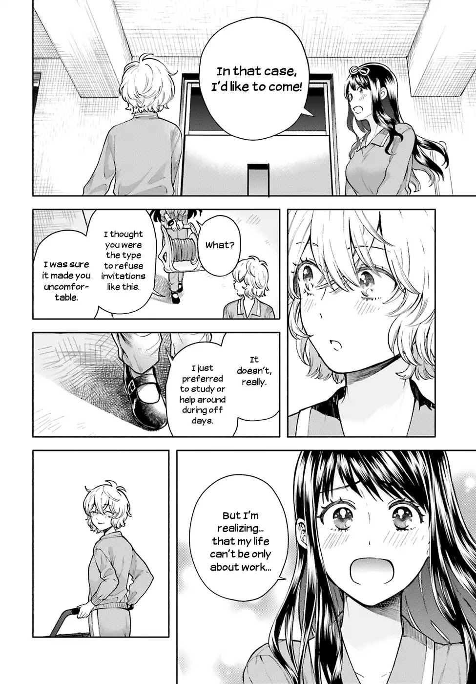 Ano Ko ni Kiss to Shirayuri wo Chapter 47 page 21 - Chapter 47: The Moon Also Shines During the Day